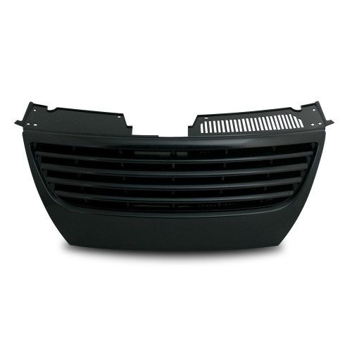 Calandre de radiateur sans sigle ,  Modele avec ou sans  PDC - Noir - Qualité allemande approprié pour VW Passat 3C Mod. Dés 04.2005