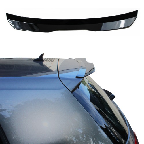 Roof spoiler black glossy suitable for VW Golf Mk6 and MK7, 2008-2020