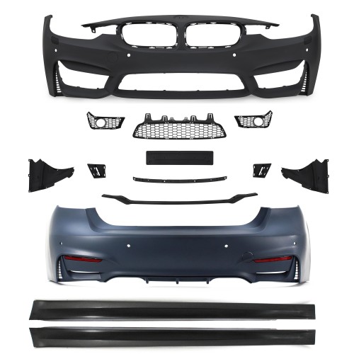 Bodykit, Kit Carrosserie Complet appropriÃ© pour BMW sÃ©rie 3 F30 phase 2 (LCI) 05.2015+