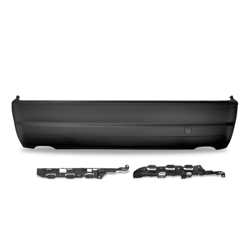 Heckstoßstange im Rennsport-Design passend für BMW 3er E46 Limousine Baujahr 5.1998 - 2005