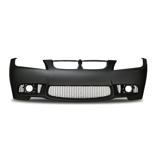 Front bumper in sports design with PDC markinngs and fog lights covers suitable for BMW 3er E90 Limousine and E91 Touring year 2008 - 2011