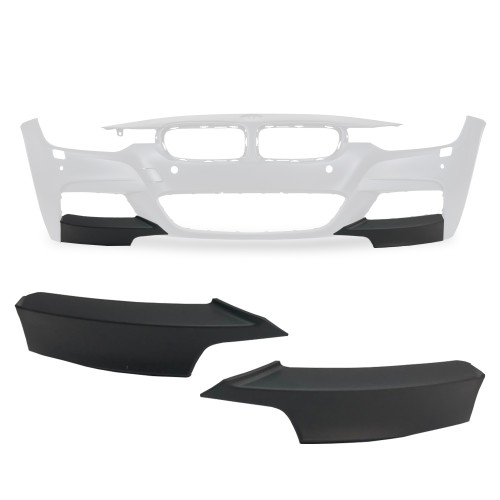 Frontspoiler Frontlippe Flaps Spoiler Splitter passend für F30 F31 passend für BMW F30 / F31, 3er,  2012-2017