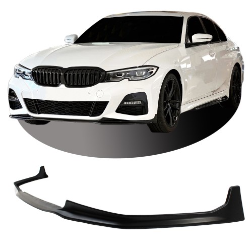 Front spoiler lip black matt suitable for BMW 3 Series, G20, 2019- G21 Touring