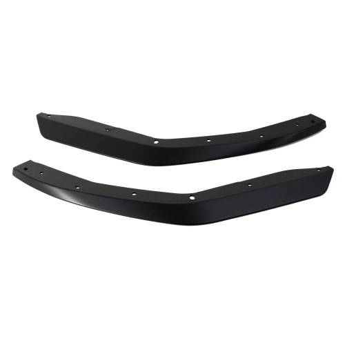 Sport Front Splitter Lip Flaps black matt suitable for BMW 3 Series, G20, 2019-