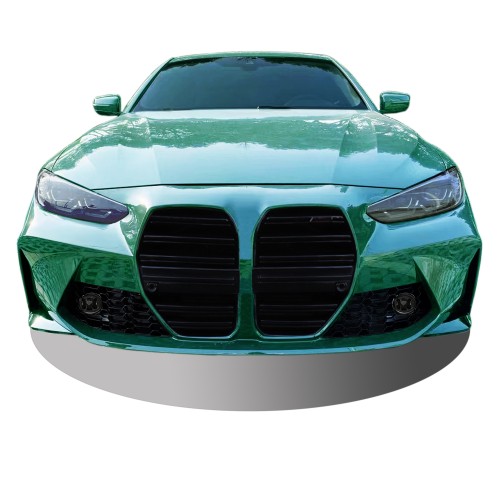 Front bumper in sports design with PDC and foglights holes suitable for BMW 4 Series, G22, 2020-