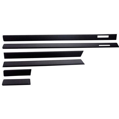 Seitenleisten Türleisten für E36 Limo Touring schwarz 6 teilig passend für passend für E36, 3er,  Limo/ Touring