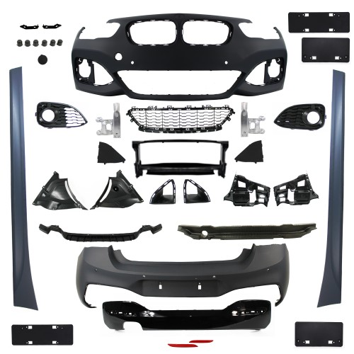 Bodykit, Kit carrosserie complet approprié pour BMW F20, série 1, LCI, 5-portes, 2015-2019