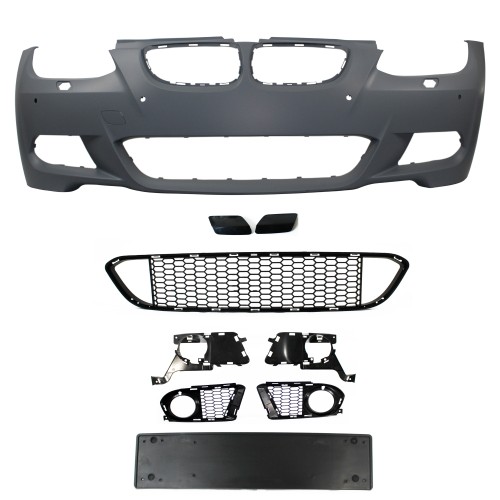 Kit Carrosserie Pare-chocs Avant BMW Série 3 E92 E93 - ABS Finition Fibre De Carbone Noir (2010-2013)