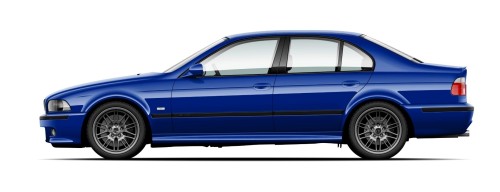 Seitenleisten Türleisten passend für E39 Limo Bj. 1995 -20003,  schwarz 6 teilig