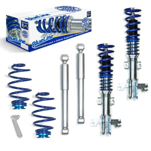 JOM Car Parts & Car Hifi GmbH 741171 BlueLine Coilover Kit : :  Automotive