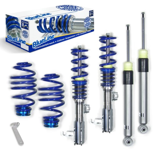 Suspension combinÃ© filetÃ© BlueLine RÃ©glables - Amortisseurs filetÃ©s - Tuning Kit Complet - QualitÃ© Allemande appropriÃ© pour Compatible av. Astra J Limo P-J 2WD 1.3 CDTi/ 1.4/ 1.4T/ 1.6/ 1.7 CDTi/ 2.0 CDTi, n.