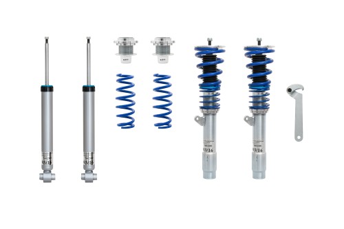 Suspension combiné fileté BlueLine Réglables - Amortisseurs filetés - Tuning Kit Complet - Qualité Allemande approprié pour Compatible av. 1er (F20/21), 114/ 116/ 118/ 120/ 125, 2011-, NON Pour xDrive, Tuning Kit Complet - Qualité Allemande