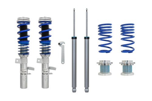 BlueLine Coilover Kit suitable for Volvo V40 1.5, 1.6, 2.0 (T2/ T3/ T4/ T5/ D2/ D3/ D3) year 2012, except vehicles with four-wheel drive