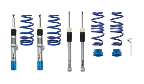 BlueLine Coilover Kit suitable for Audi A3 (8Y) 2020-, (max. axle load FA 1035 Kg),  only fits for vehicles with rear beam axle