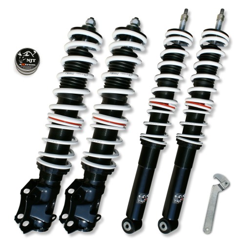 JOM  751005 Kit suspension combiné fileté, NJT eXtrem  - Qualité Allemande approprié pour VW Golf 2 year 8.1983 - 11.1991, except vehicles 4X4