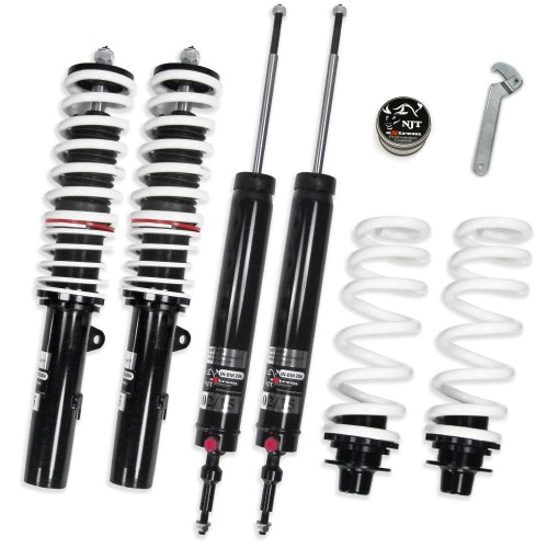 NJT extreme Coilover Kit suitable for BMW 3 series E90, E91, E92 and E93 construction year 2005 - 2008