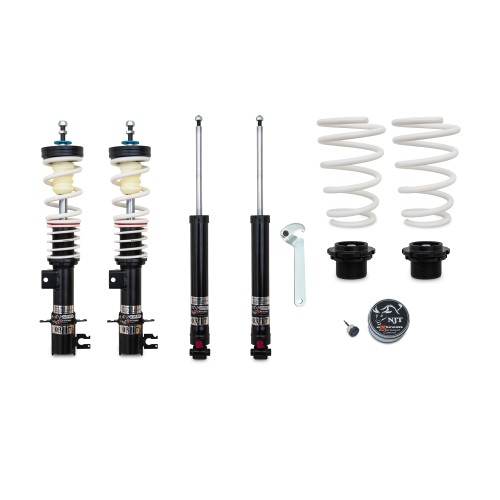 NJT eXtrem Coilover Kit suitable for Opel Adam 1.0, 1.2, 1.4 year 2012-