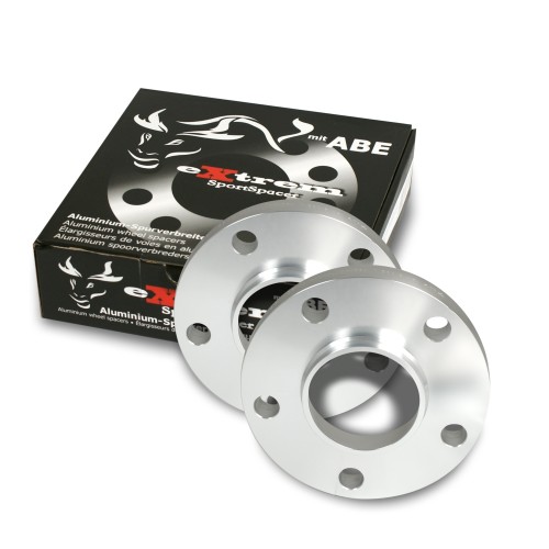 Cales Elargisseurs de voies 40mm (paire) - 20mm (épaisseur par Cale) Entraxe 5/120, Alésage central 72,6mm, Av. Centrage approprié pour BMW/Mini