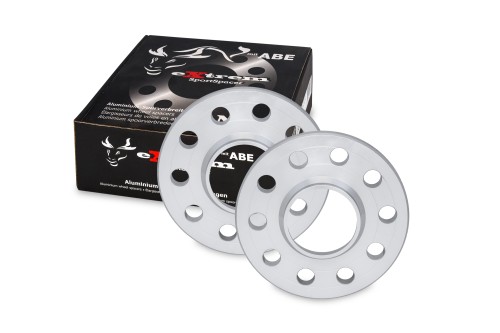 Wheel spacers, NJT eXtrem SportSpacer, 40mm  5/110/108, Alfa/ Chevrolet/ Chrysler/ Fiat/ Opel/ Peugeot/ Saab, NLB  65,1 mm, with hub-location ring