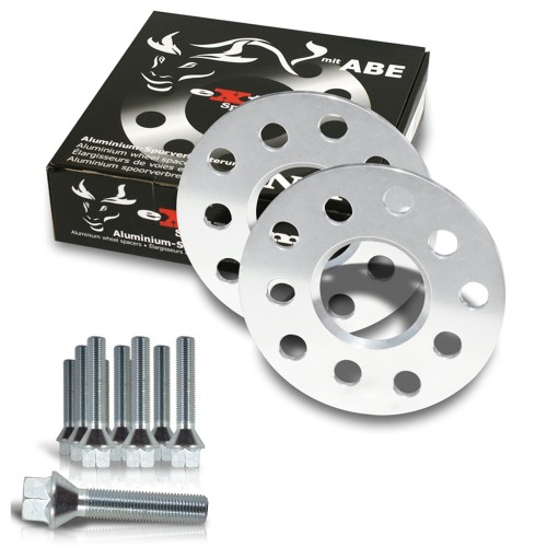 Wheel spacer kit 10mm incl. wheel bolts suitable for  Opel Astra H