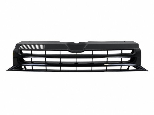 Kühlergrill ohne Emblem, schwarz glänzend passend für VW T5 facelift 11/2009-10/2015