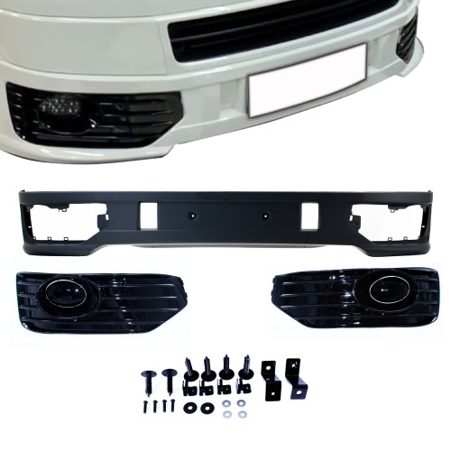 Frontspoilerlippe Spoiler Splitter vorne fÃ¼r T5  Facelift mit ABE passend fÃ¼r VW T5 Facelift Bj. 2009-2015