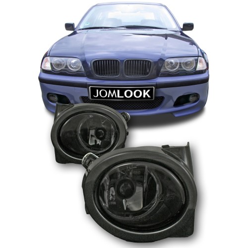 Fog lights clear incl. frame suitable for BMW E46 M3 year 1998- 2007 and E39 M5 year 1998-2005