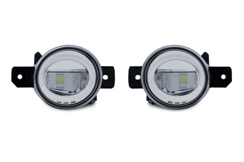 LED Nebelscheinwerfer klar passend für Nissan Sentra Bj. 04-10, Rogue Bj. 07-11, Maxima Bj. 07-08, Opel Movano B Bj. 10-, Renault Clio Bj. 98-, Espace 4 Bj. 02-, Koleos 08-, Laguna 2 Bj. 01-07, Master 3 Bj. 10-, Modus Bj. 04-, Megane 2 Bj. 02-