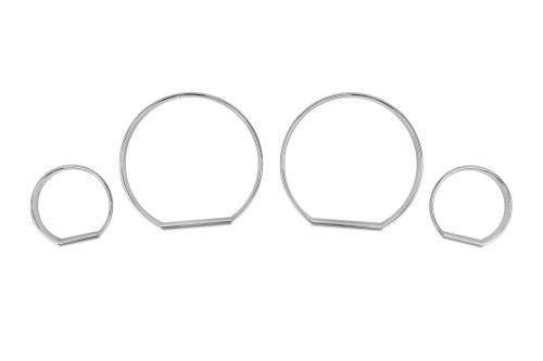 Encadrements pour manomètres, chrome, approprié pour Convient pour: E46