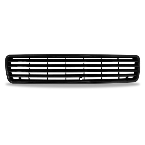 Car Grill Mesh, 1133007 Glossy Black ABS Front Bumper Grille for Seat Leon  Altea Toledo