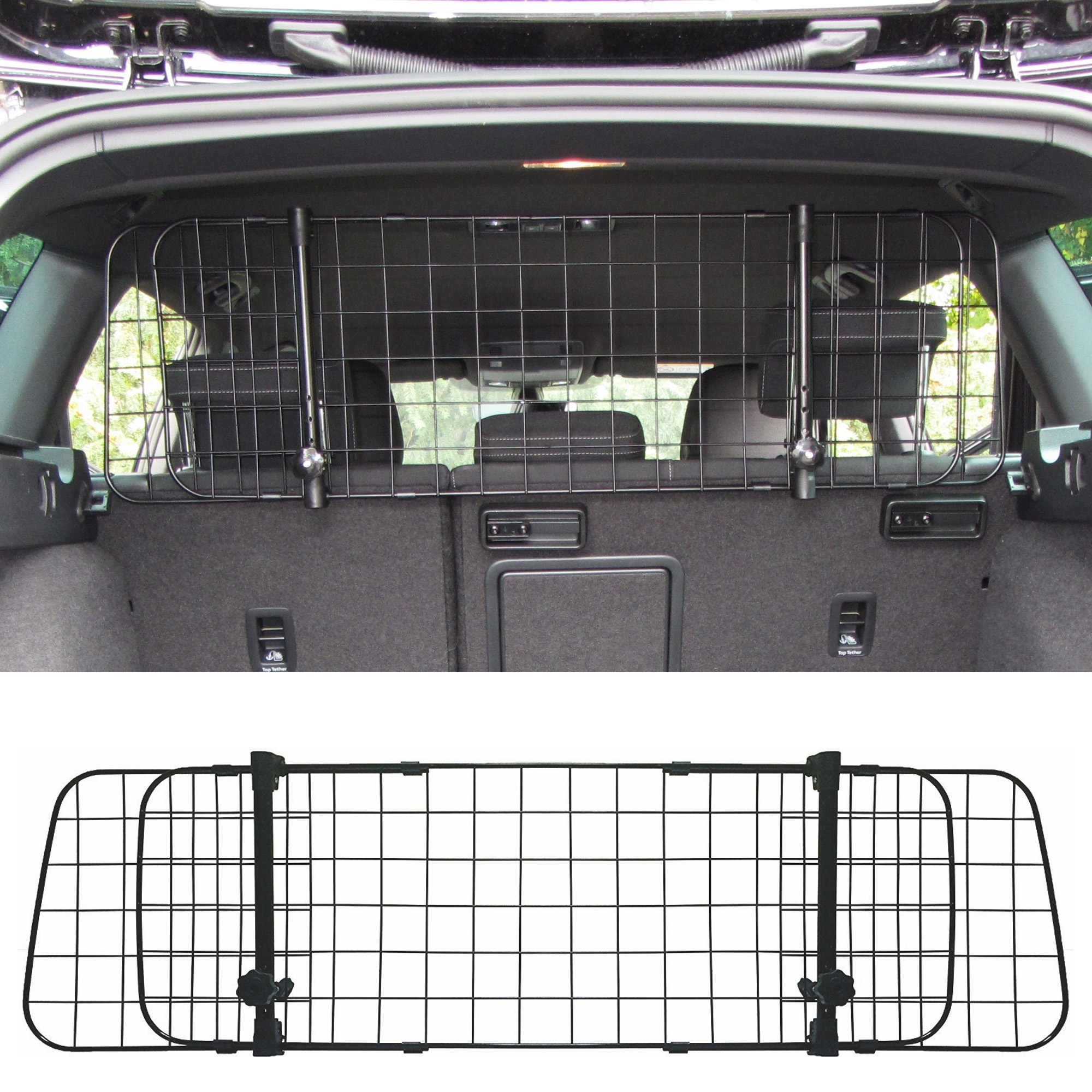 Grille De Separation Chien Avec Pose - Accessoire compatible 344 Lodgy  Phase I 2012 2017