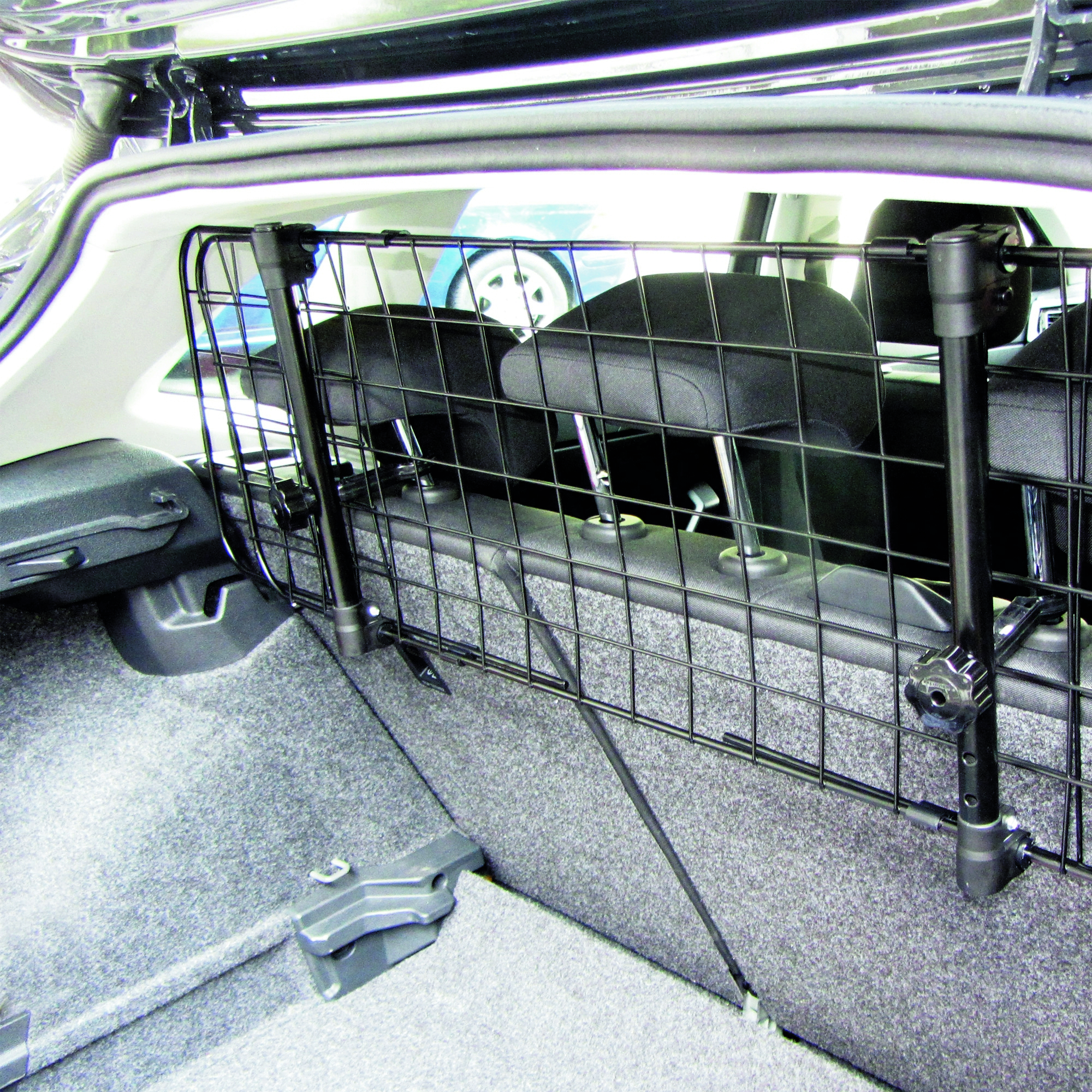 Universal Auto Schutzgitter Ausziehbar Hundegitter Hund Kofferraum