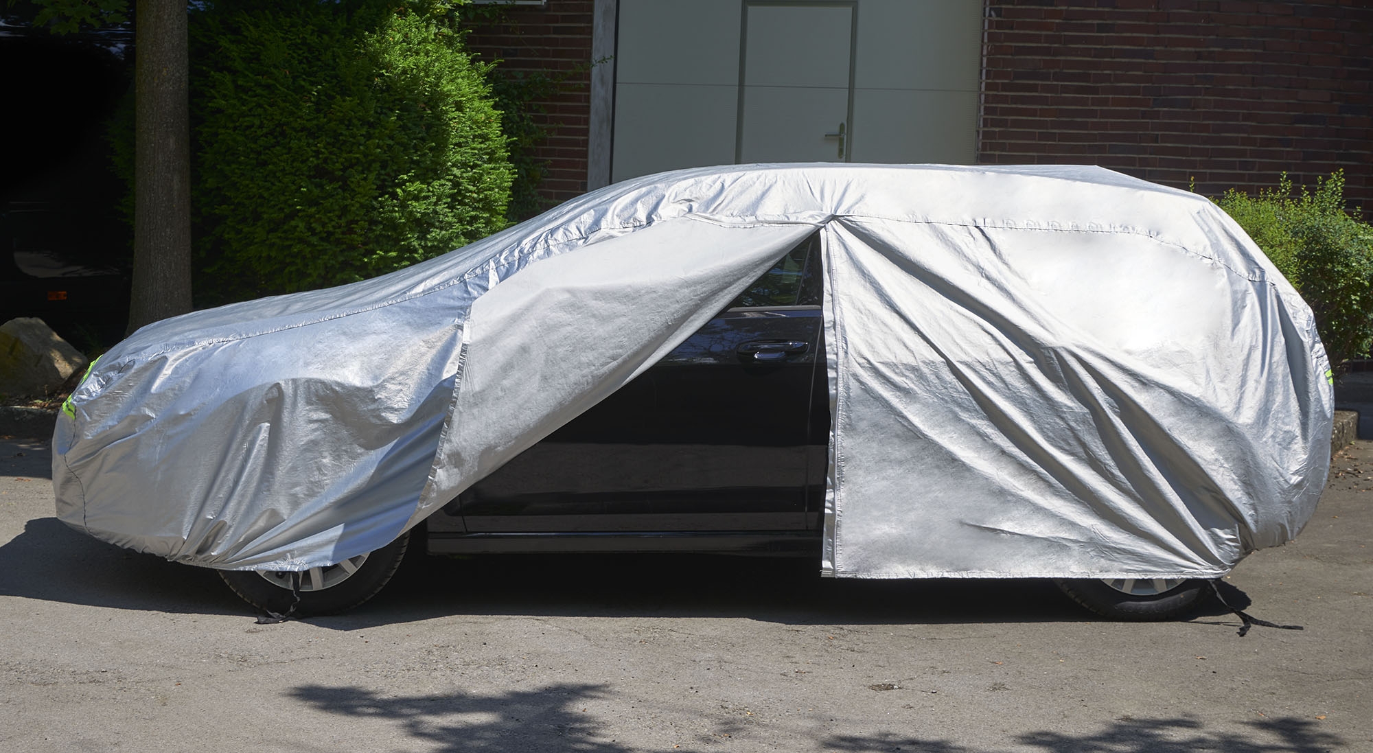 Bâche Housse couvre de protection auto extérieur imperméable S - Dim. 435 x  180 x 160 cm