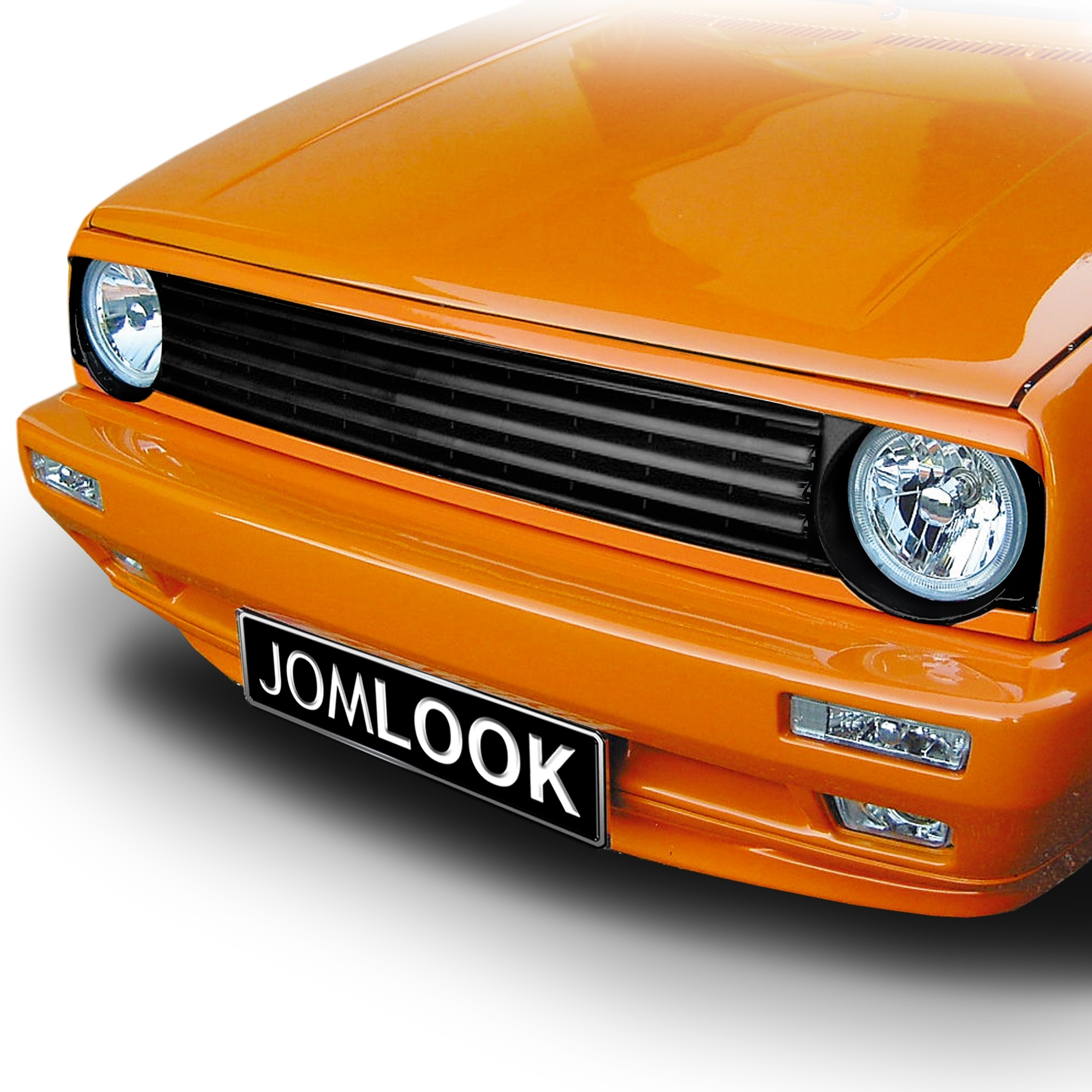 Front Grill badgeless, black suitable for VW Golf 2