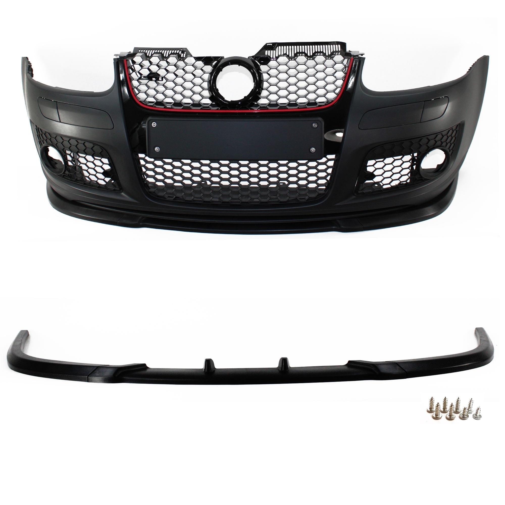 Front Spoiler Ansatz Lippe Stossstange Performance Look Universal