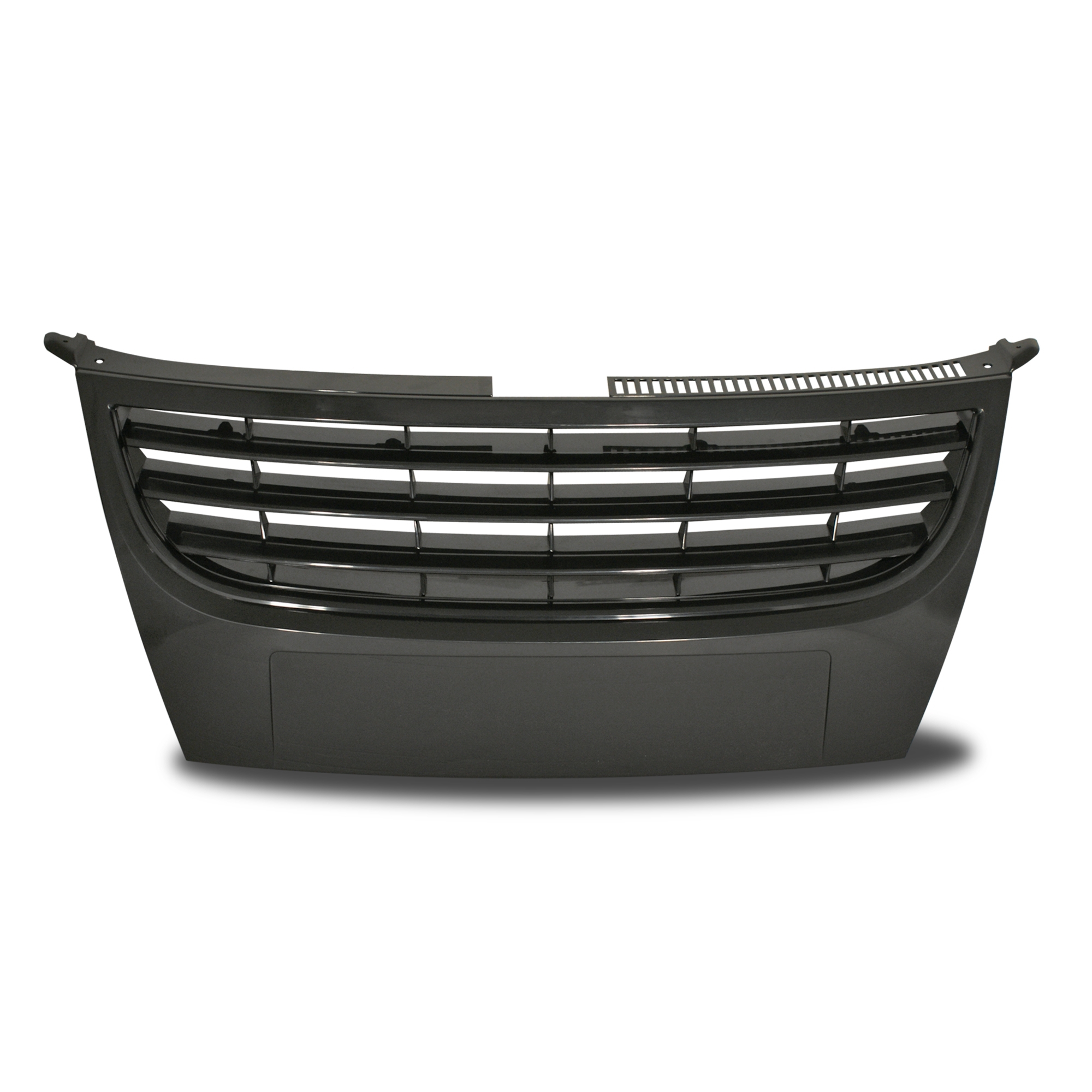 Front Grill badgeless, black suitable for VW Touran 2 year 12.2006