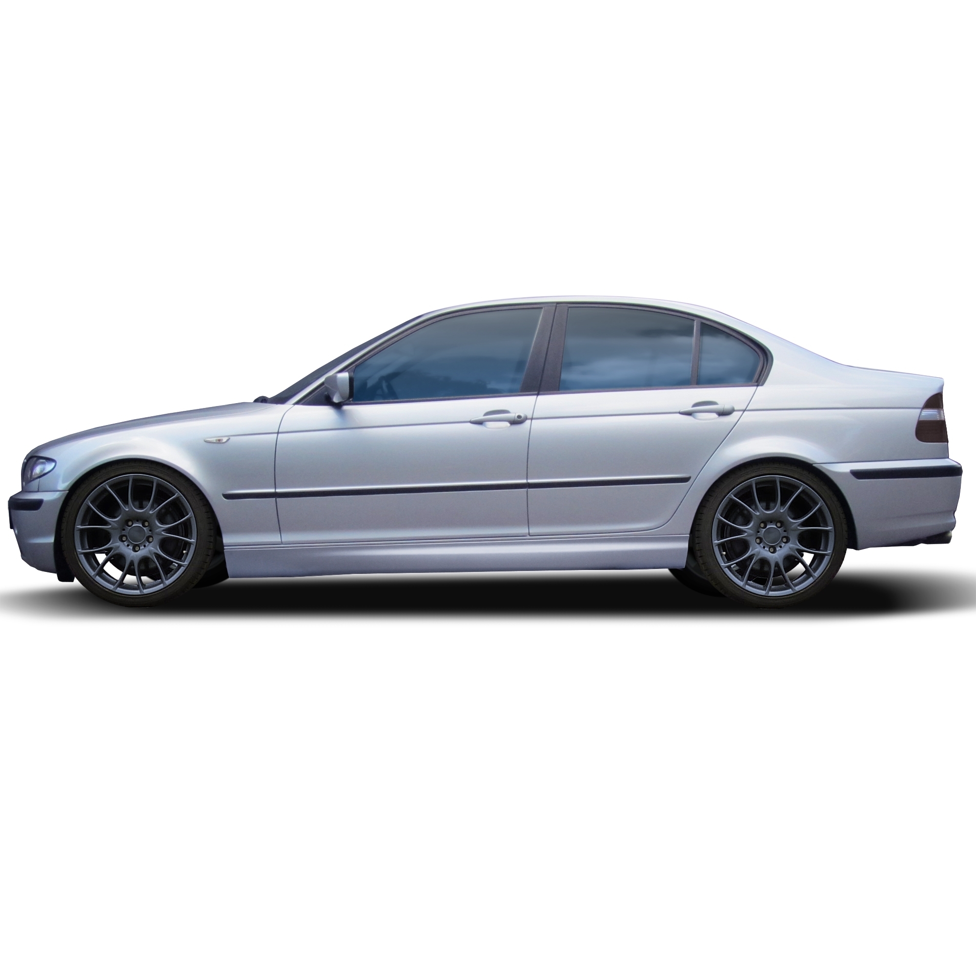 Bas de caisse, Jupe latérale, BMW E46, Limousine, Touring approprié pour E46  3er Limousine and Touring year 1998-2007