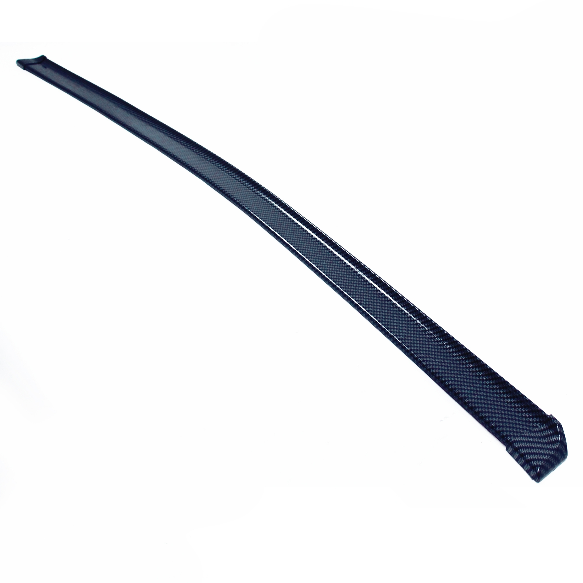 Kofferraumspoiler Heckspoiler Lippe Spoiler, Carbon Look, selbstklebend  passend für Universal