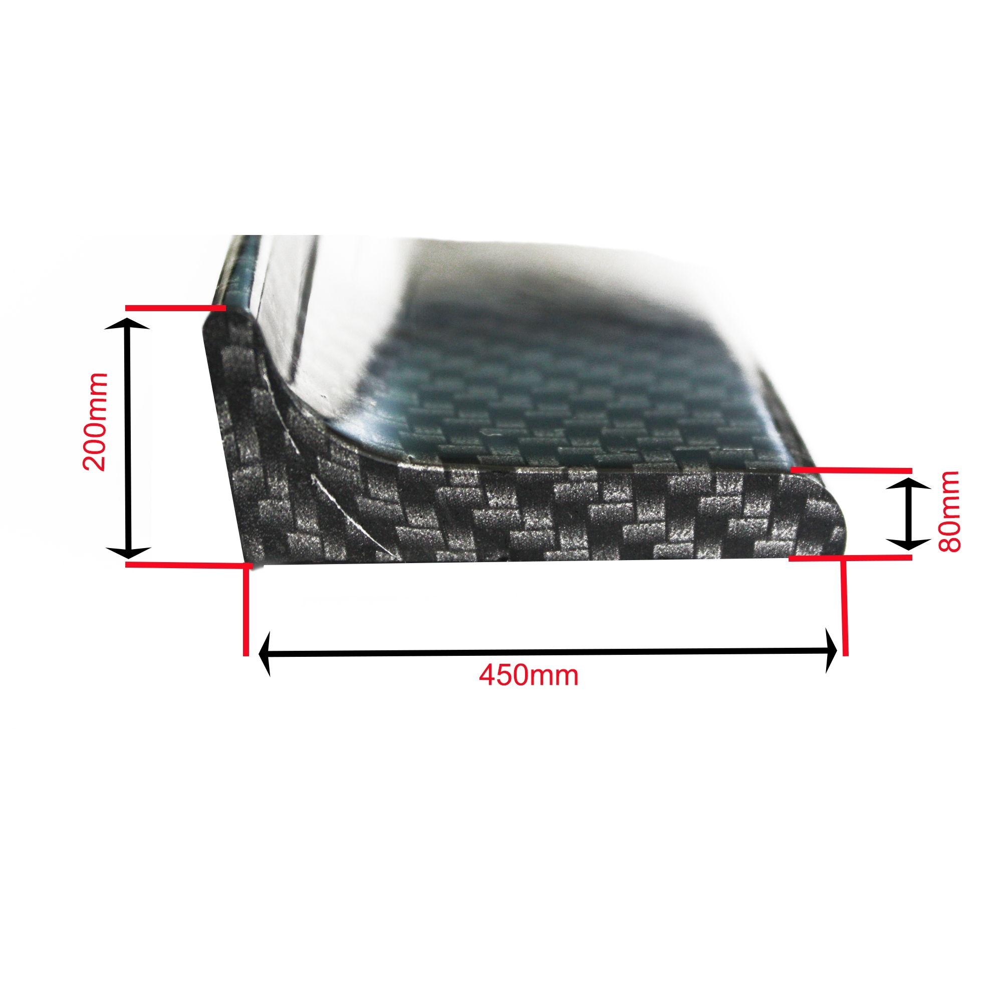 Kofferraumspoiler, Heckspoiler für Den Dachkofferraum Lip Tail Wing Rubber  Glossy Black Anti Universal Auto Heckspoiler für Auto : : Auto &  Motorrad