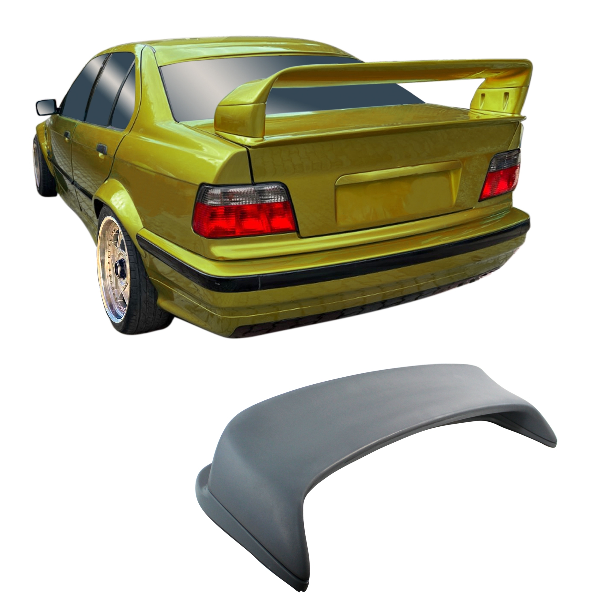 Rear spoiler – BMW 3 Series E36 saloon / coupe