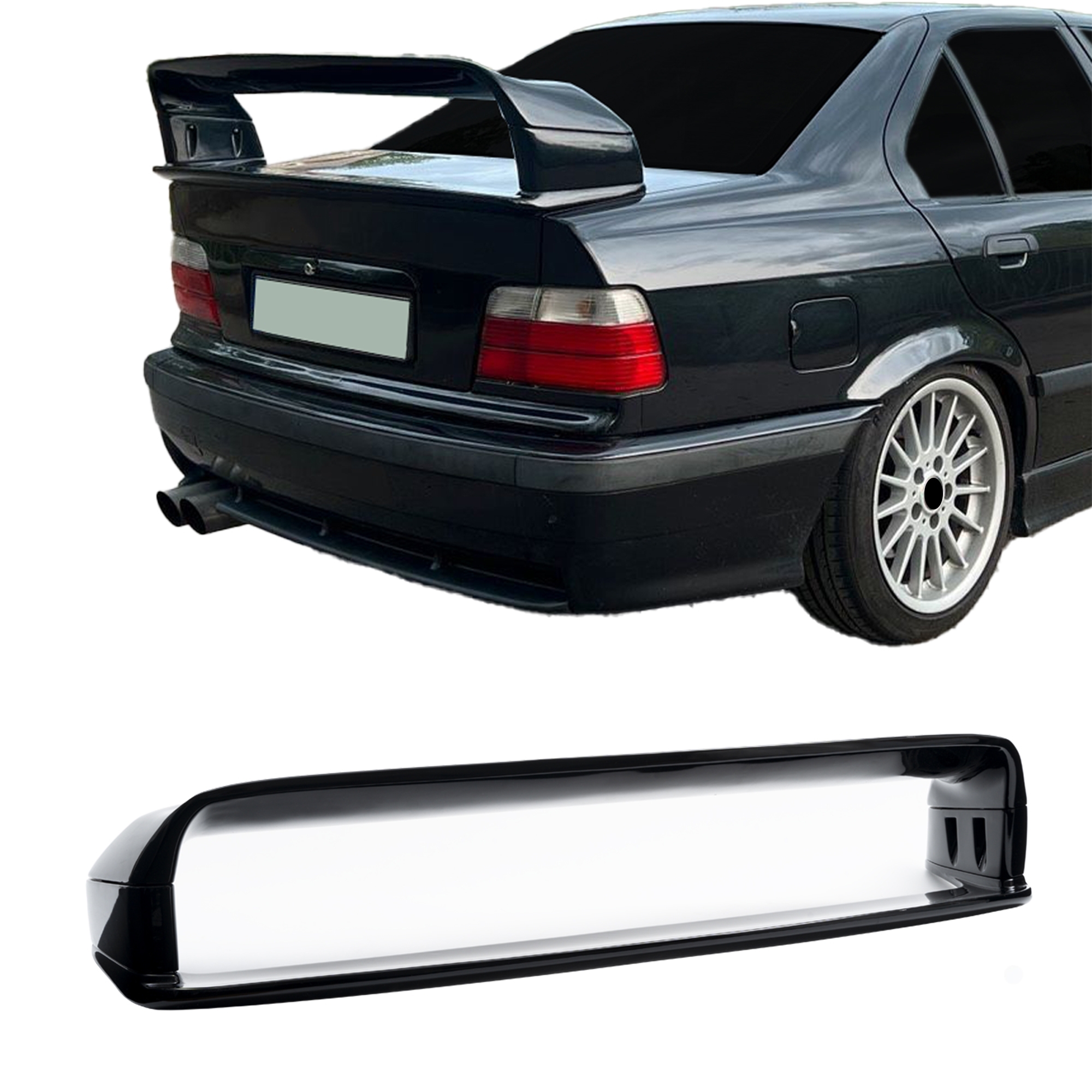 Rear spoiler – BMW 3 Series E36 saloon / coupe