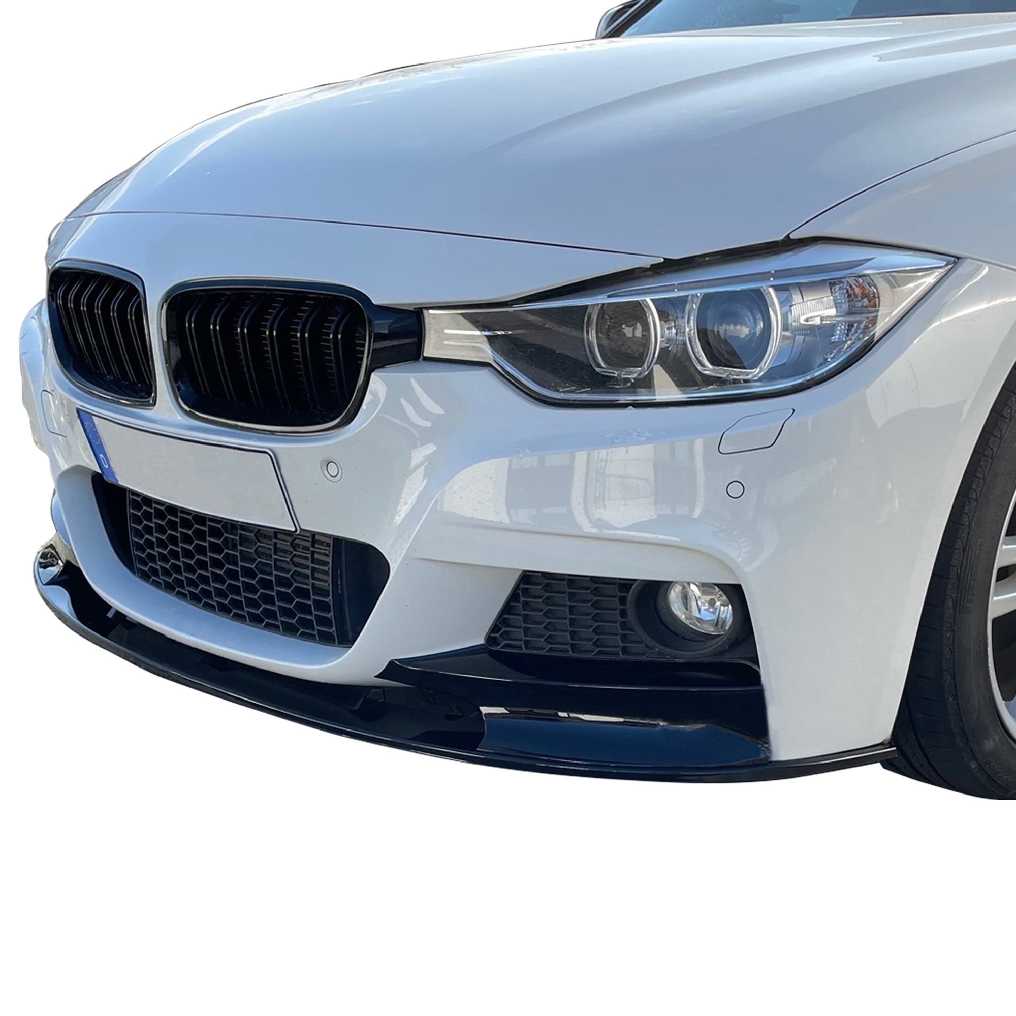 Front spoiler lip suitable for BMW F30, F31, 10/2011-2019 (nur für M-Paket)