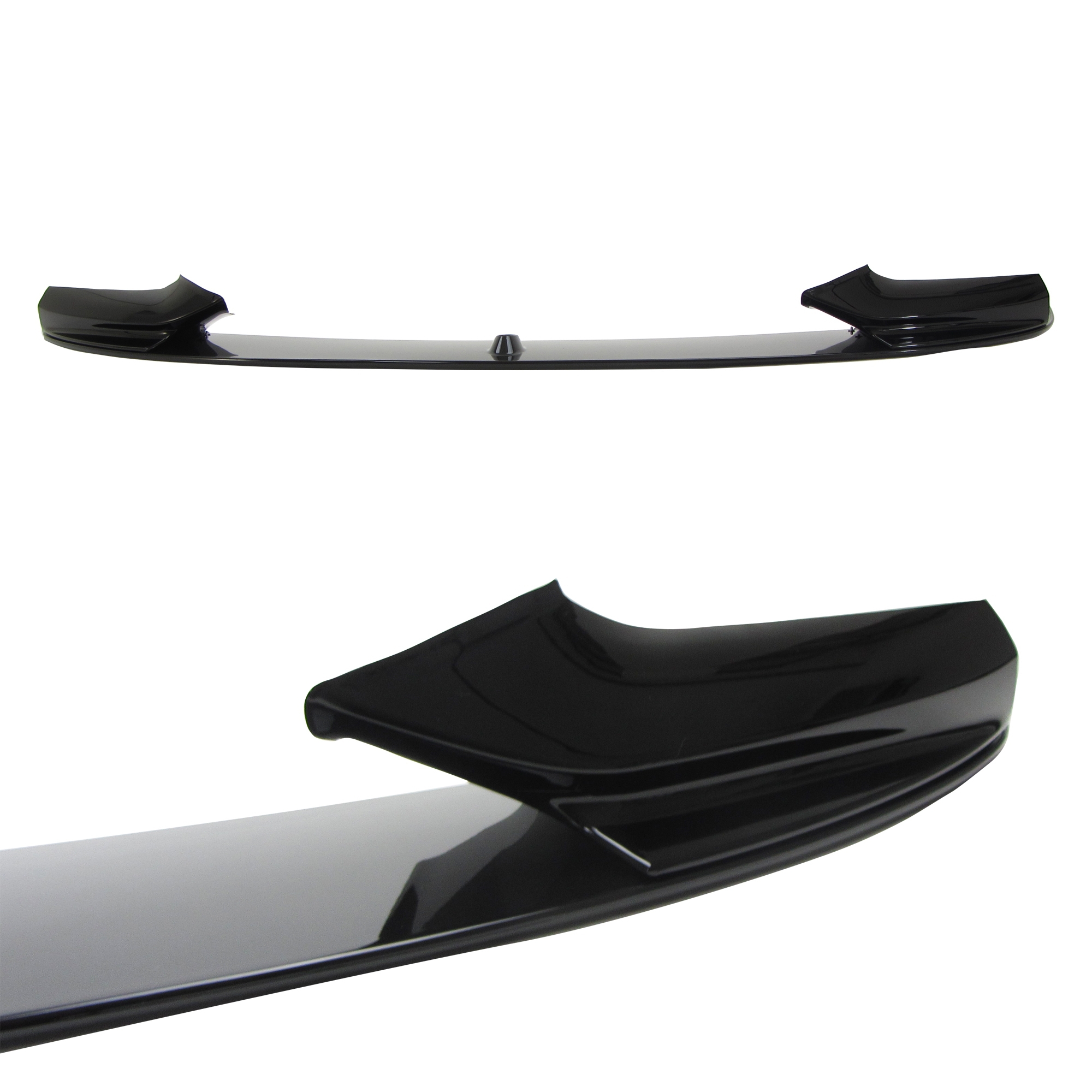 Sport Front Diffusor Splitter Performance Lip Spoiler glossy suitable for  BMW 5 SeriesF10 Limo 01/10-06/13 + F11 Touring 04/10
