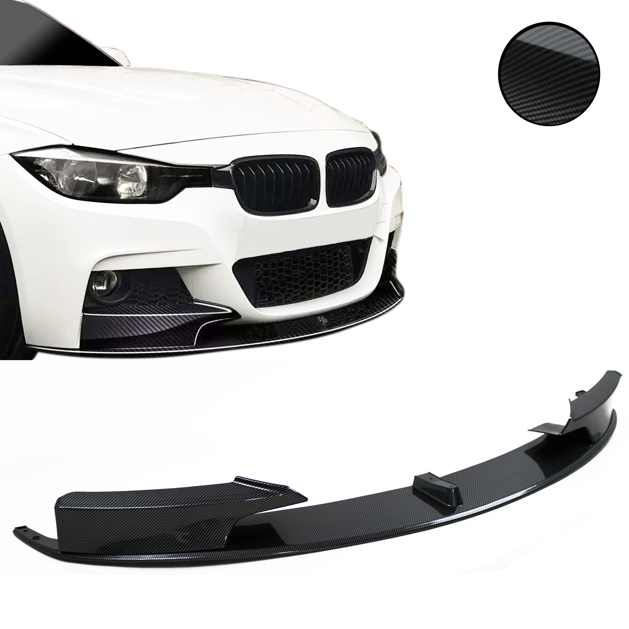 Frontspoiler Frontspoilerlippe Frontflap Spoiler Splitter Carbon