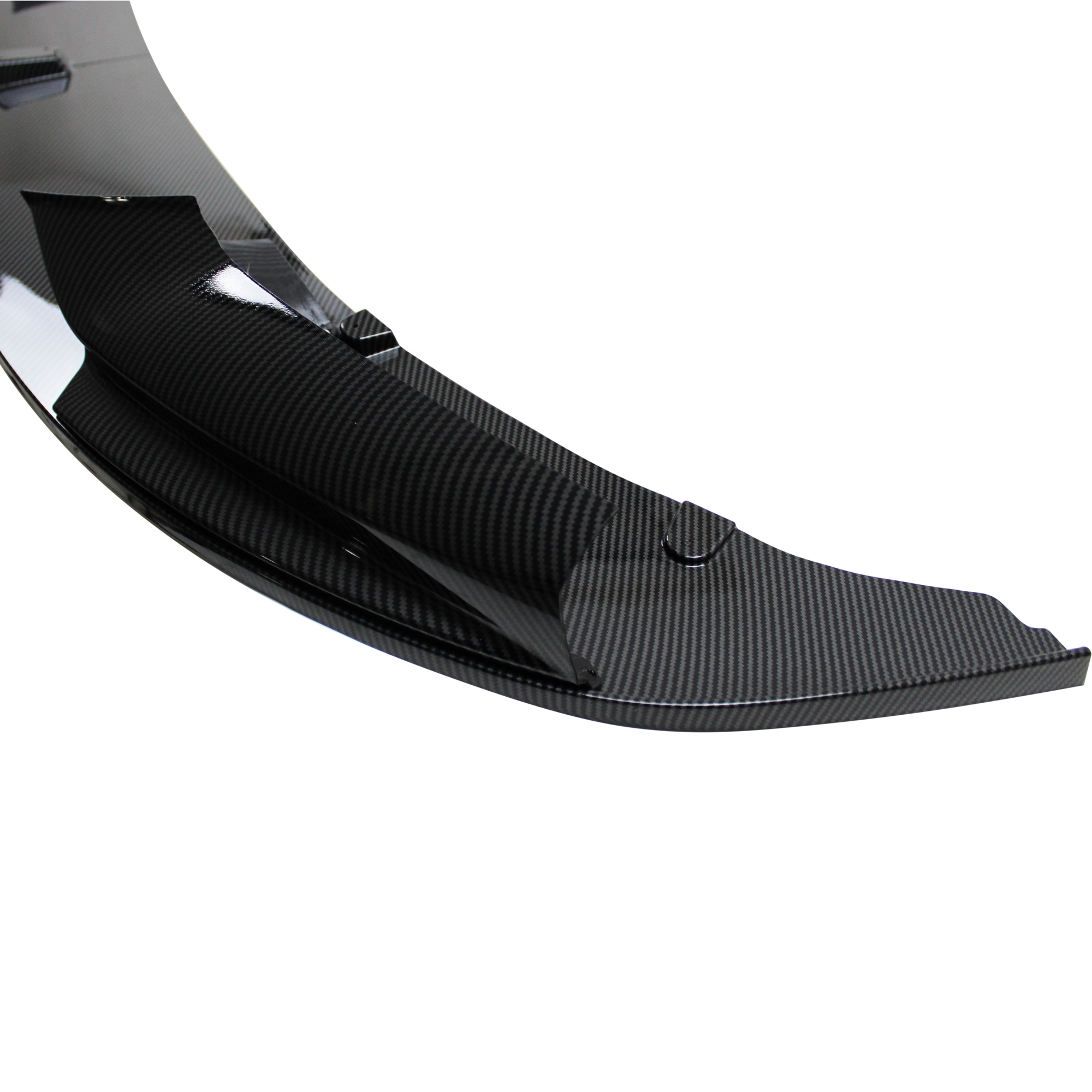 Sport-Performance Frontspoiler 3-teilig Lippe CARBON GLANZ passt für BMW  5er F10 F11 M-Paket