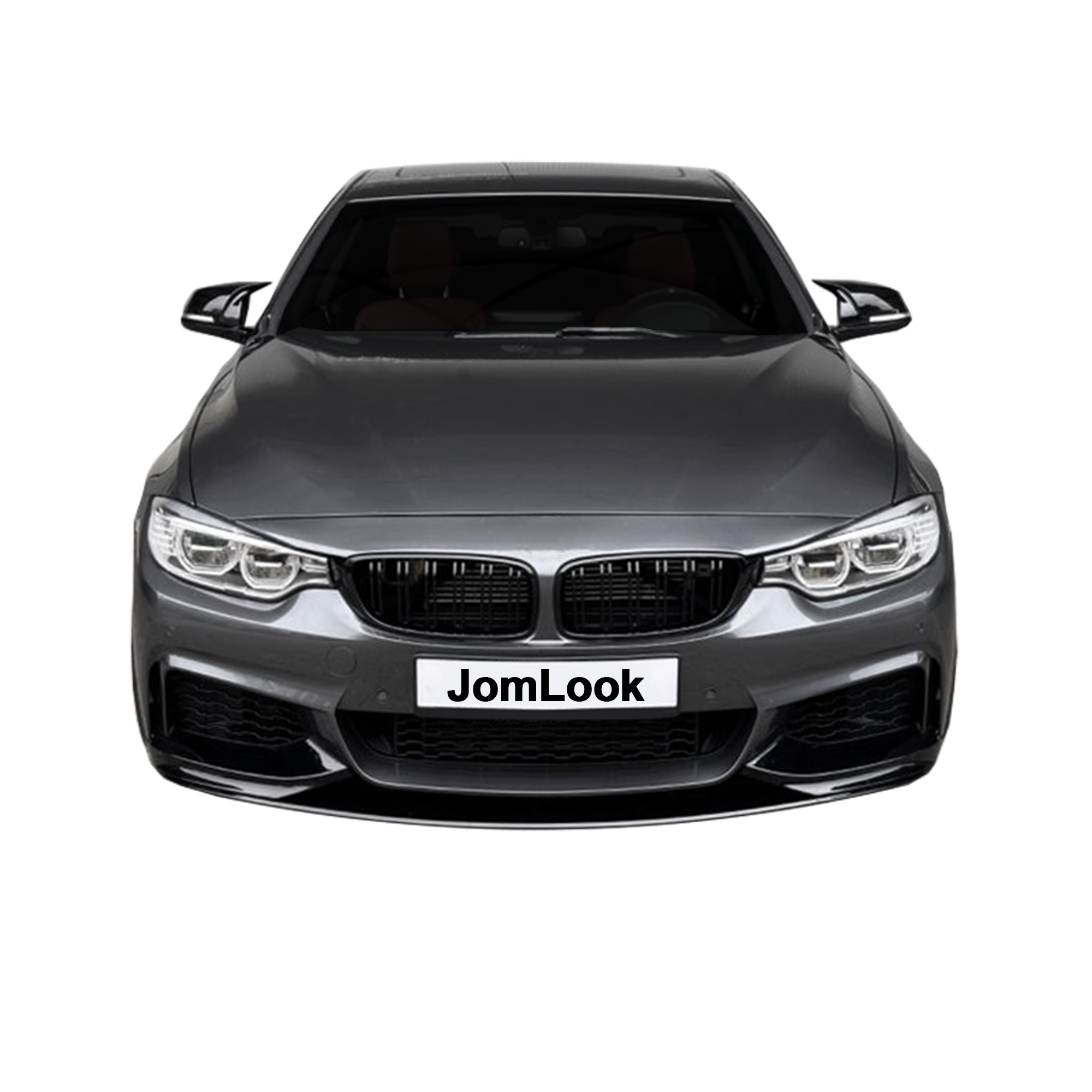 Double-slat grille, gloss black – BMW 4 Series F32 2013–2018; BMW 4 Series F33 2013–2018; BMW 4 Series F36 2013–2018