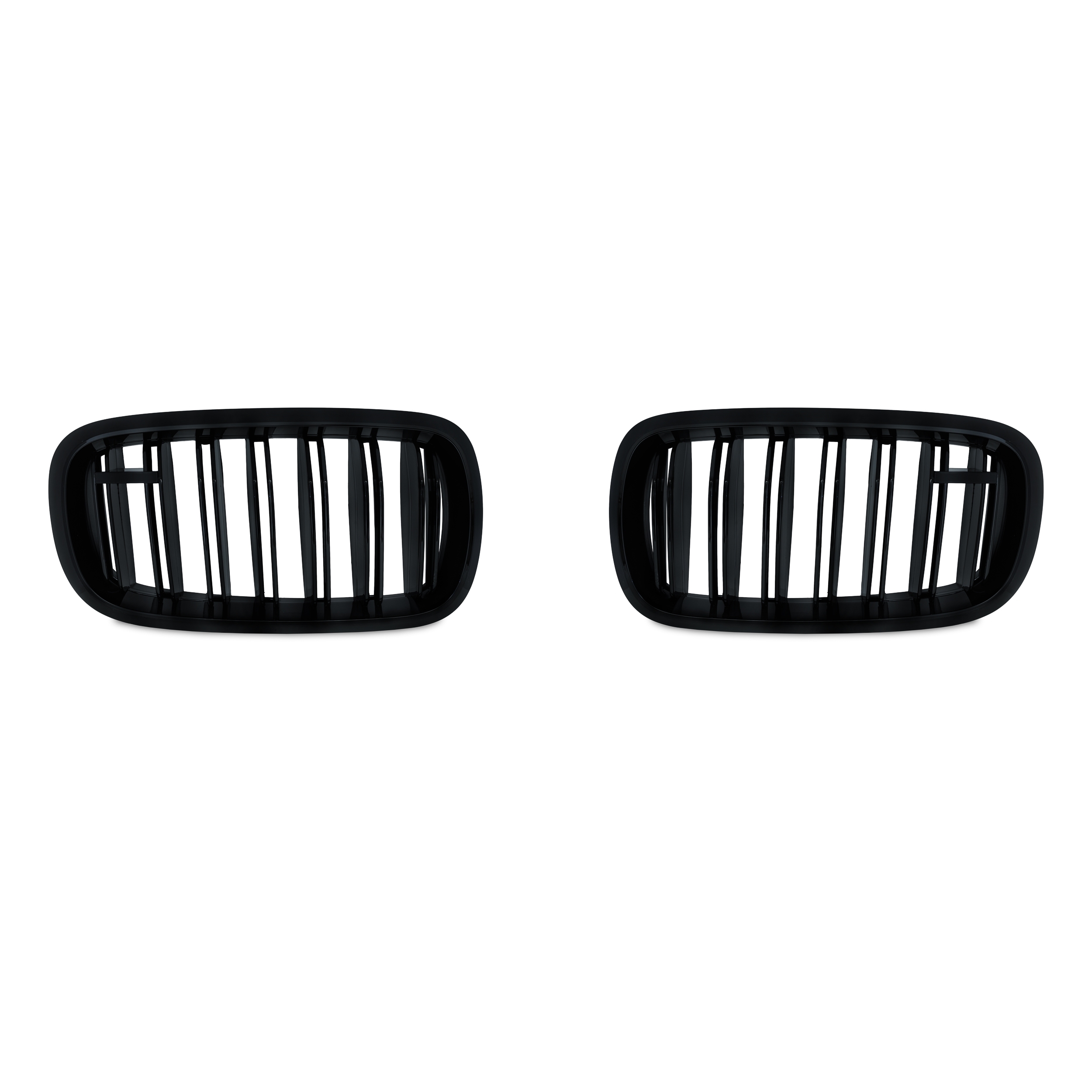 Решётка радиатора с двойными ламелями, чёрный глянец – BMW X5 F15 2013–; BMW X6 F16 2014–