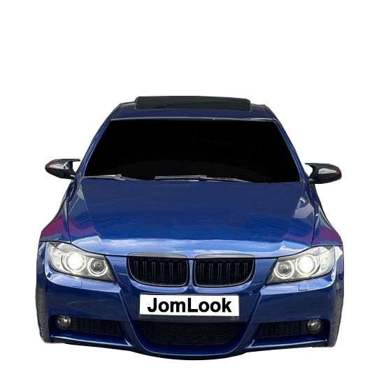Double-slat grille, gloss black – BMW 3 Series E92 2006–2010