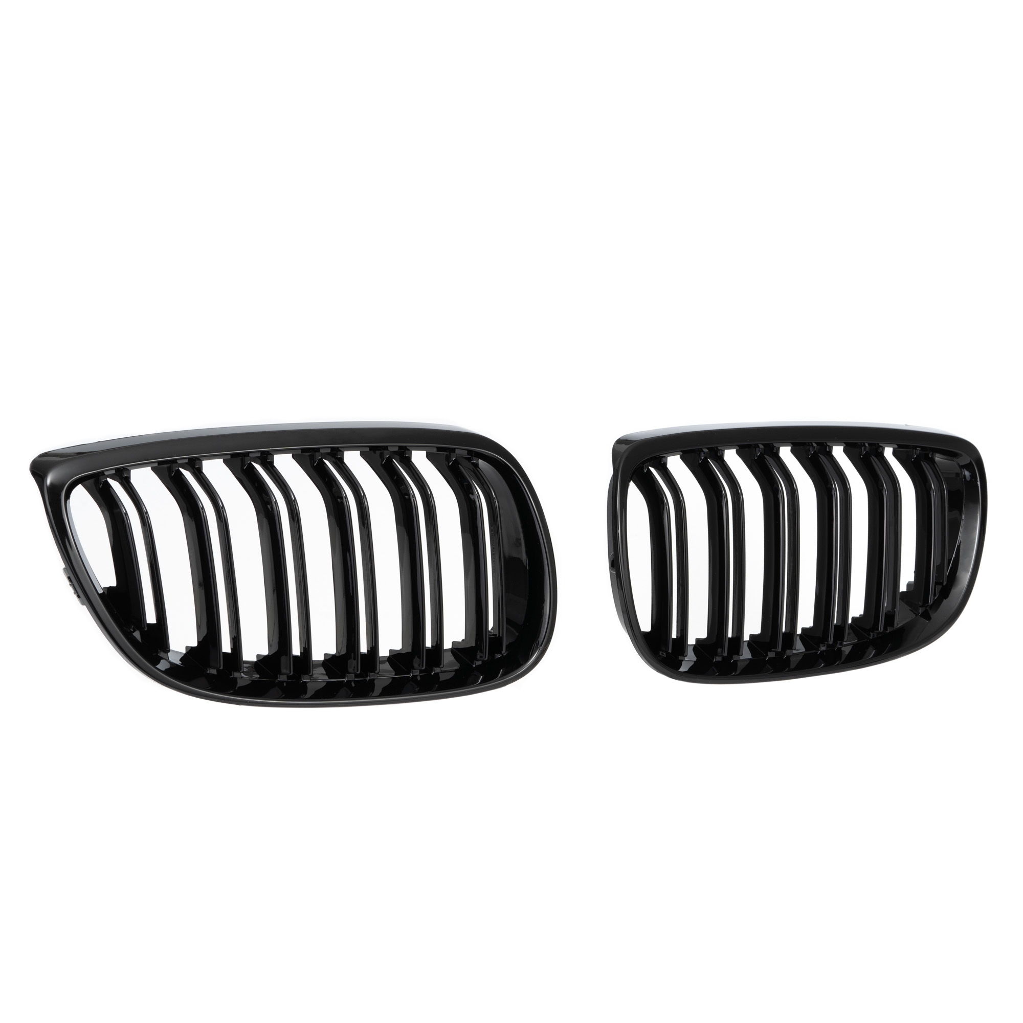 Double-slat grille, gloss black – BMW 3 Series E92 2006–2010