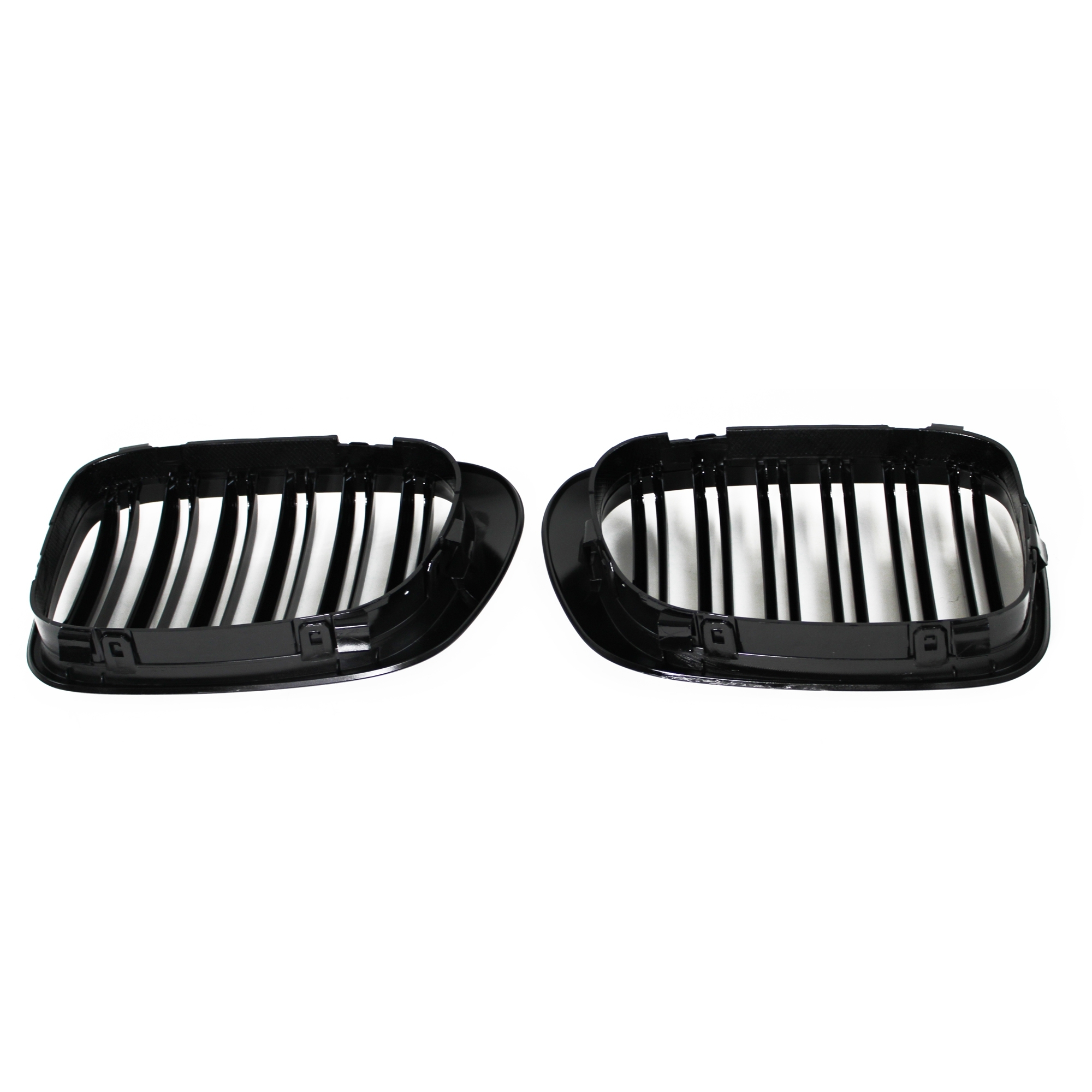 Double-slat grille, gloss black – BMW 3 Series E46 1999–2003 2 doors